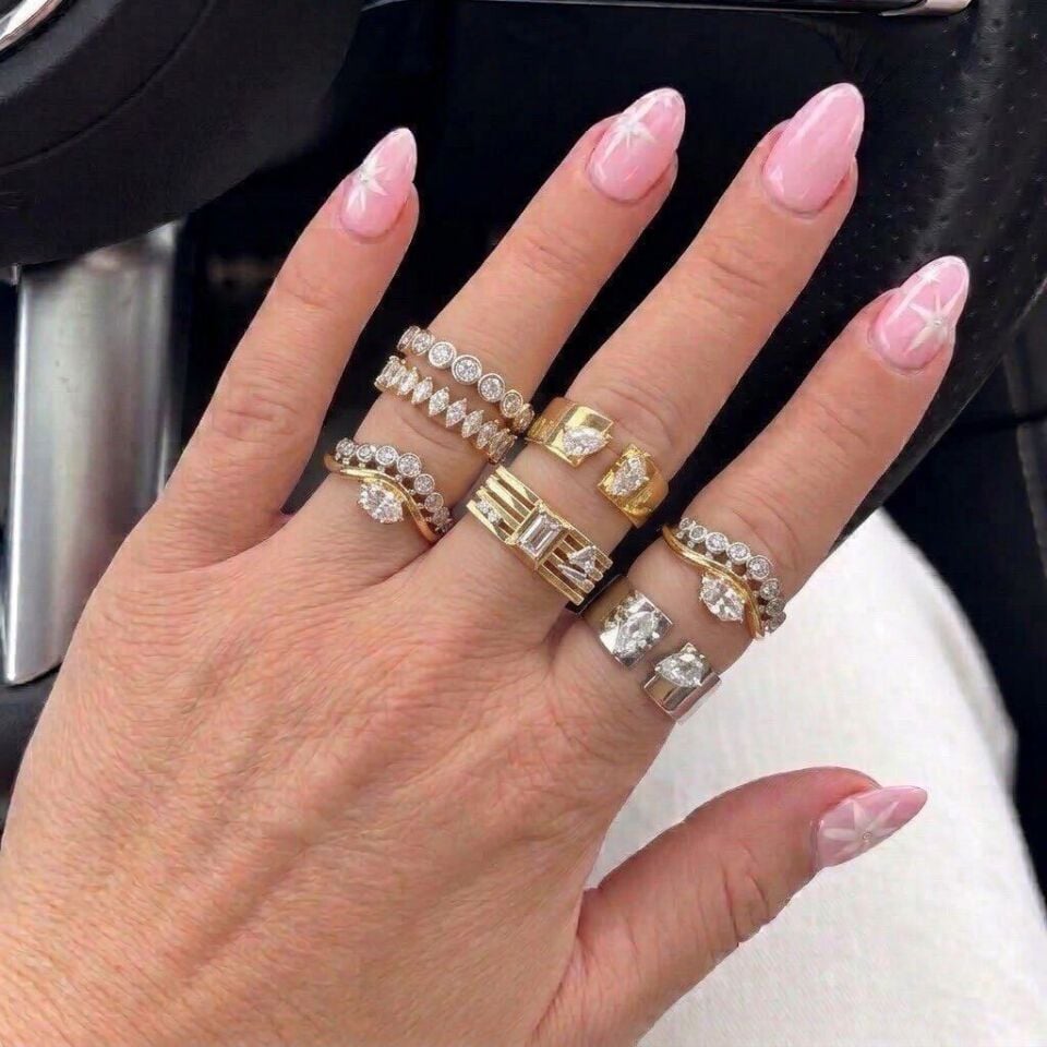 Oval Taşlı Yüzük