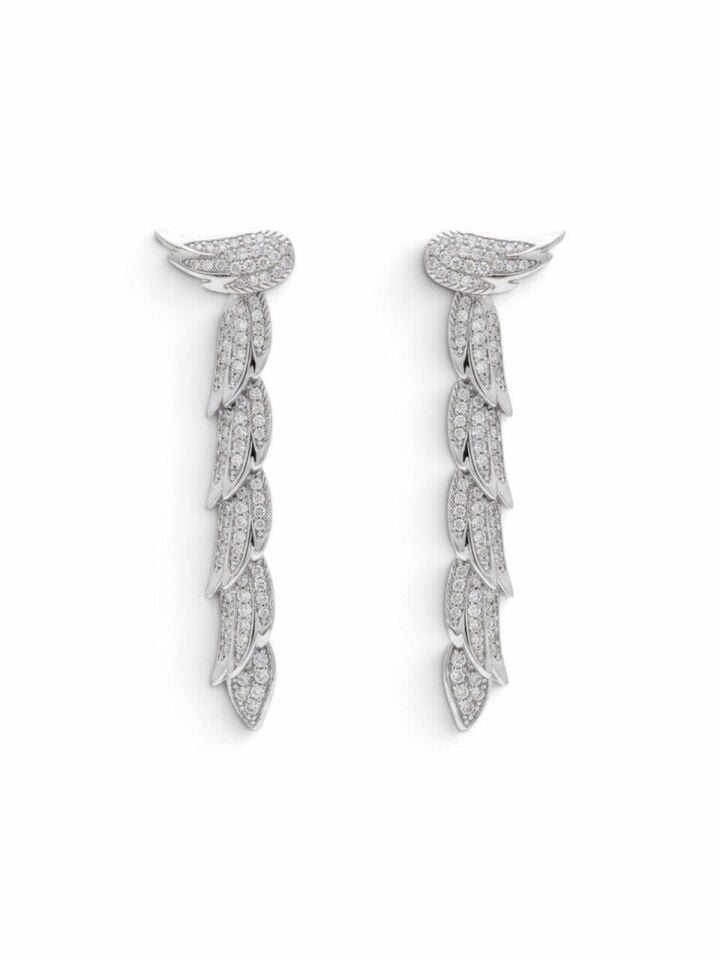 Silver Sallantılı Küpe