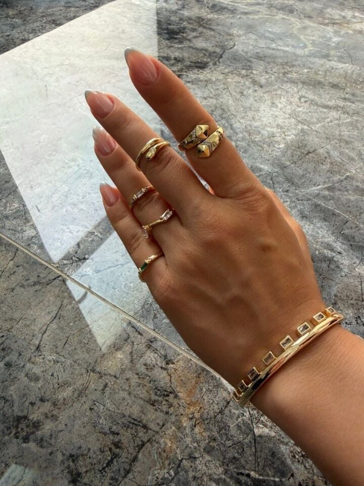14K Yılan Yüzük