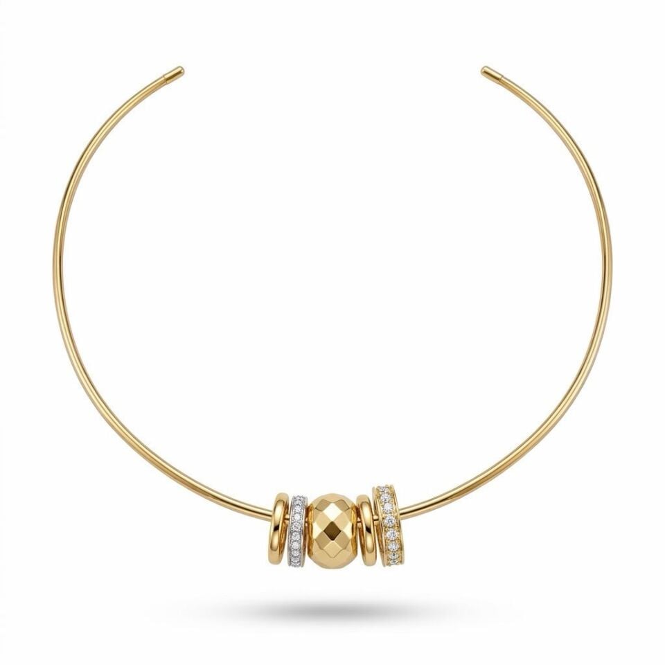 Charmlı Choker Kolye