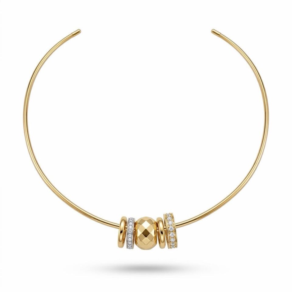 Charmlı Choker Kolye