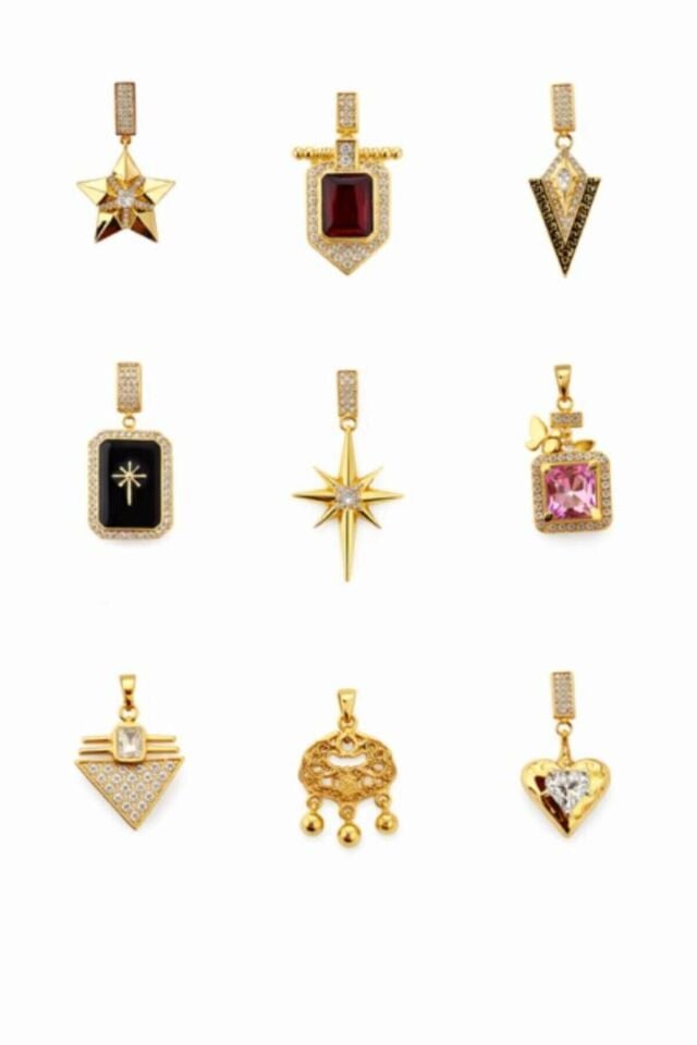 Zirkon Taşlı Serenay Model Charm