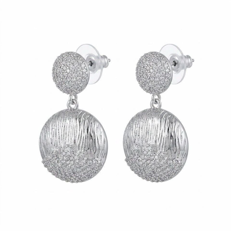Silver Döküm Küpe
