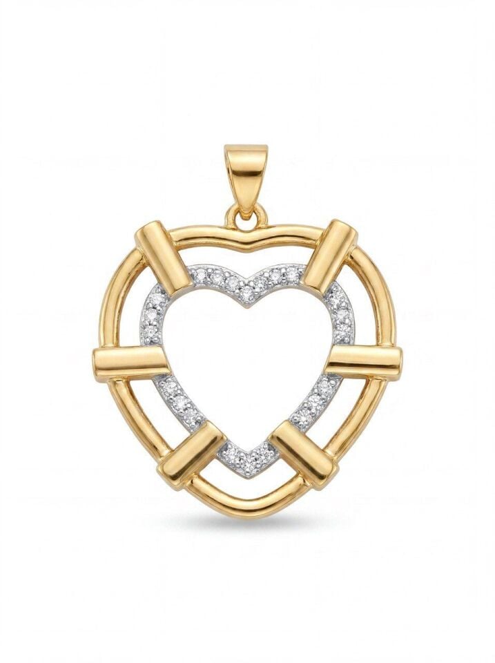 Kalp İkon Charm
