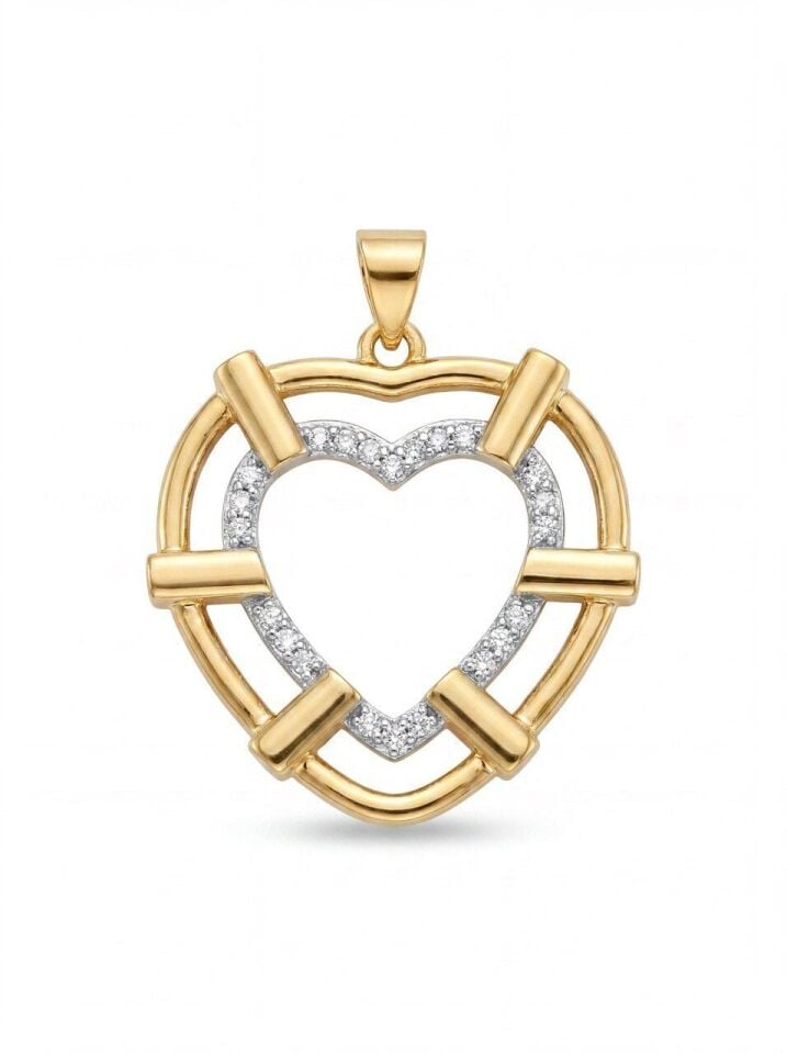 Kalp İkon Charm