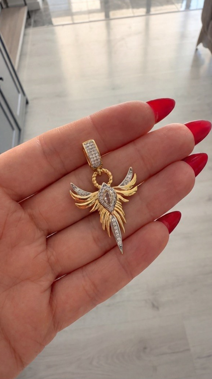 Anka Kuşu Charm