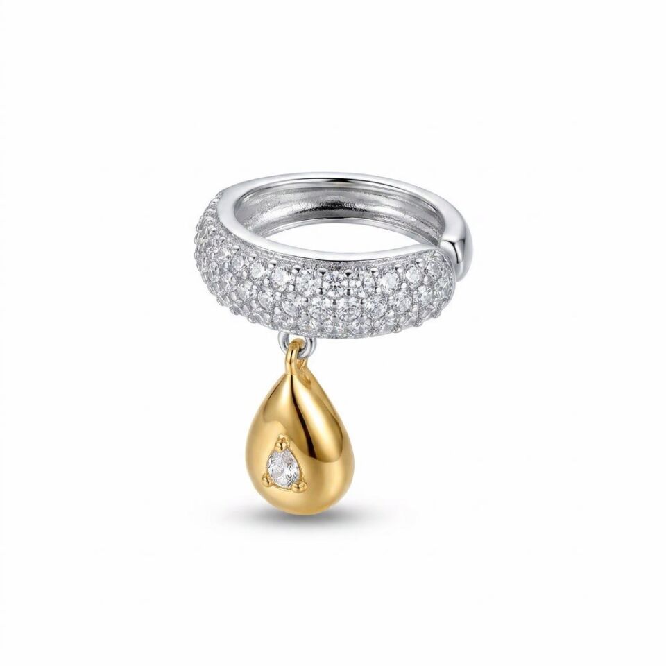 Damla Zirkon Earcuff