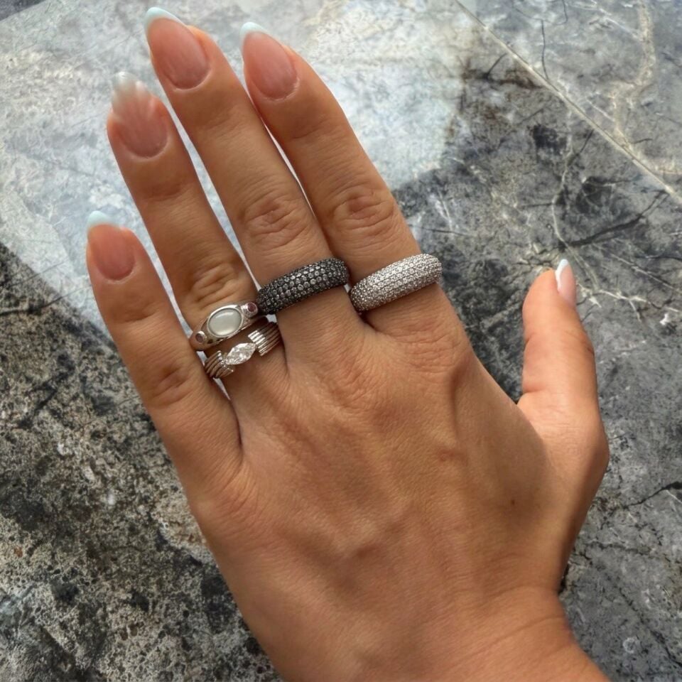 Silver Markiz Yüzük